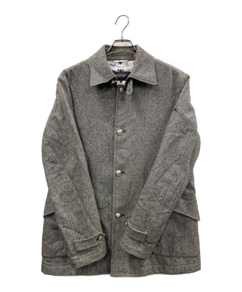 BURBERRY BLACK LABEL（バーバリーブラックレーベル）BURBERRY BLACK LABEL (バーバリーブラックレーベル) コート グレー サイズ:Lの古着・服飾アイテム
