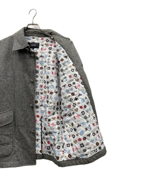 BURBERRY BLACK LABEL（バーバリーブラックレーベル）BURBERRY BLACK LABEL (バーバリーブラックレーベル) コート グレー サイズ:Lの古着・服飾アイテム