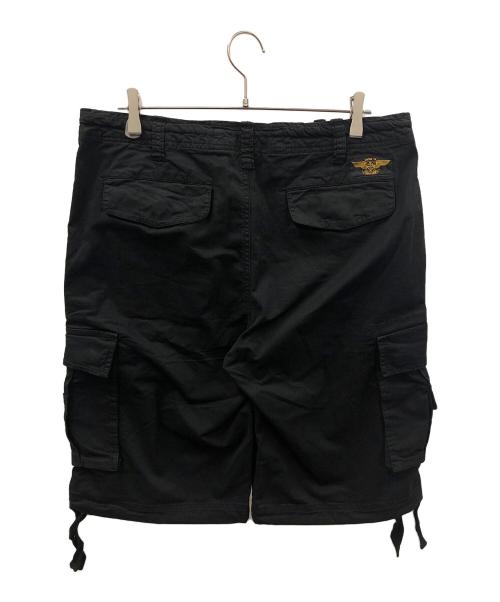WEST COAST CHOPPERS（ウエストコーストチョッパーズ）WEST COAST CHOPPERS (ウエストコーストチョッパーズ) ハーフパンツ カーゴショートパンツ ブラック サイズ:XLの古着・服飾アイテム