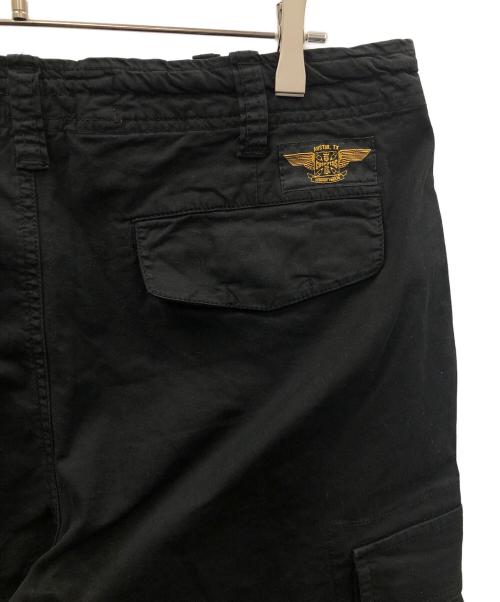 WEST COAST CHOPPERS（ウエストコーストチョッパーズ）WEST COAST CHOPPERS (ウエストコーストチョッパーズ) ハーフパンツ カーゴショートパンツ ブラック サイズ:XLの古着・服飾アイテム