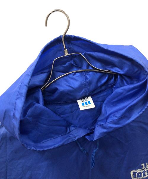 adidas（アディダス）adidas (アディダス) ナイロンプルオーバー ブルー サイズ:O-XOの古着・服飾アイテム