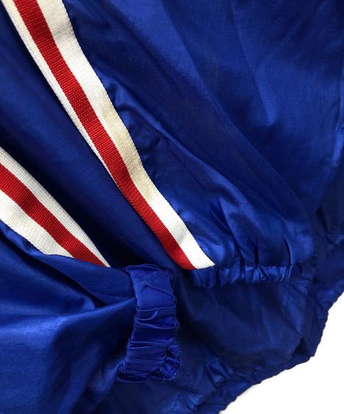 adidas（アディダス）adidas (アディダス) ナイロンプルオーバー ブルー サイズ:O-XOの古着・服飾アイテム
