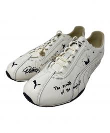 PUMA×masu（プーマ×エムエーエスユー）の古着「スニーカー H-Street "Boys Note"（エイチストリート"ボーイズノート"）」｜ホワイト×ブラック