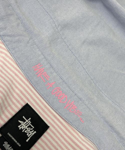 stussy（ステューシー）stussy (ステューシー) 長袖シャツ ラベンダー サイズ:SMALLの古着・服飾アイテム