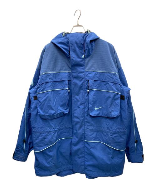 NIKE ACG（ナイキエーシージー）NIKE ACG (ナイキエーシージー) ナイロンジャケット ブルー サイズ:XLの古着・服飾アイテム