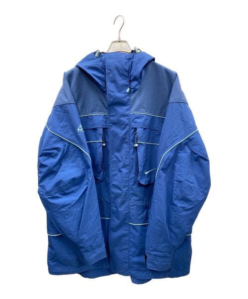 NIKE ACG（ナイキエーシージー）NIKE ACG (ナイキエーシージー) ナイロンジャケット ブルー サイズ:XLの古着・服飾アイテム