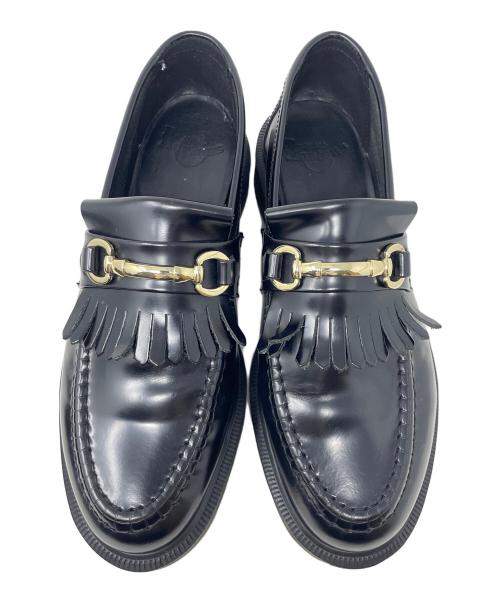 Dr.Martens（ドクターマーチン）Dr.Martens (ドクターマーチン) タッセルローファー  ブラック サイズ:UK8の古着・服飾アイテム