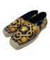 VERSACE（ヴェルサーチ）の古着「スリッポン エスパドリーユ」｜ブラック×イエロー