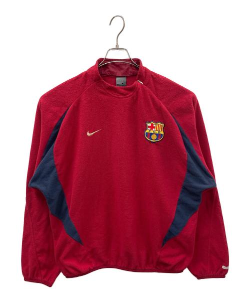NIKE（ナイキ）NIKE (ナイキ) フリースプルオーバー レッド サイズ:MEN'S Lの古着・服飾アイテム