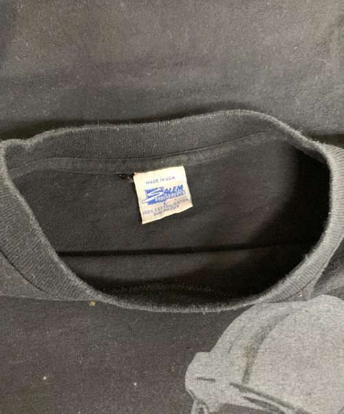 SALEM SPORTSWEAR（サレム スポーツウェア）SALEM SPORTSWEAR (サレム スポーツウェア) プリントTシャツ OILERS ブラック サイズ:Lの古着・服飾アイテム