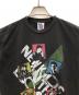 JUNK FOOD (ジャンクフード) プリントTシャツ ブラック サイズ:MEDIUM：6000円