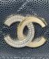 中古・古着 CHANEL (シャネル) 2つ折り財布 マトラッセ キャビアスキン ブラック サイズ:実寸サイズにてご確認ください。：100000円