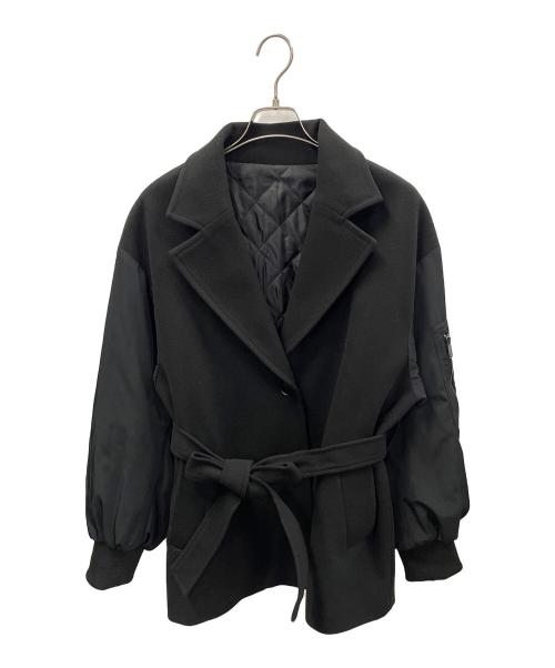 YAMADAYA（ヤマダヤ）YAMADAYA (ヤマダヤ) テーラードコート MAITRESSE（メトリーゼ） ブラック サイズ:38の古着・服飾アイテム