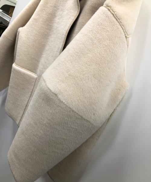 TODAYFUL（トゥデイフル）TODAYFUL (トゥデイフル) スタンドカラーボアジャケット アイボリー サイズ:36の古着・服飾アイテム