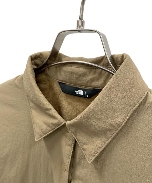 THE NORTH FACE（ザ ノース フェイス）THE NORTH FACE (ザ ノース フェイス) 長袖シャツ October Mid Shirt（オクトーバー ミッド シャツ） ケルブタン サイズ:Lの古着・服飾アイテム