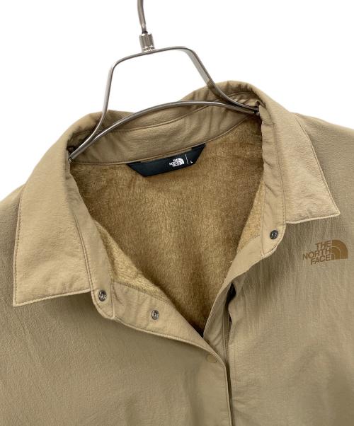 THE NORTH FACE（ザ ノース フェイス）THE NORTH FACE (ザ ノース フェイス) 長袖シャツ October Mid Shirt（オクトーバー ミッド シャツ） ケルブタン サイズ:Lの古着・服飾アイテム
