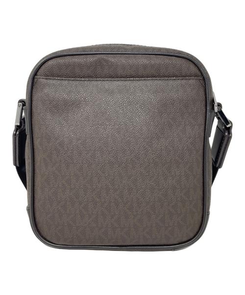 MICHAEL KORS（マイケルコース）MICHAEL KORS (マイケルコース) ショルダーバッグ SLIM FLIGHT BAG（スリム フライト バッグ） ブラウン サイズ:実寸サイズにてご確認ください。の古着・服飾アイテム