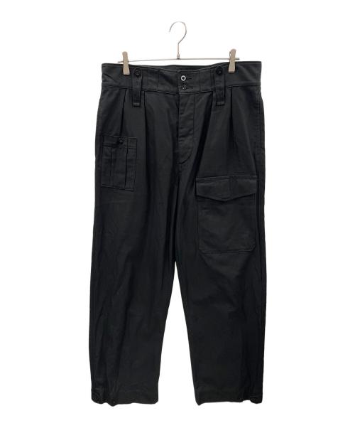 NIGEL CABOURN（ナイジェルケーボン）NIGEL CABOURN (ナイジェルケーボン) ワークパンツ ブリティッシュアーミーパンツ ブラック サイズ:36の古着・服飾アイテム