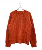 NIGEL CABOURNナイジェルケーボン）の古着「厚手ニット」｜オレンジ