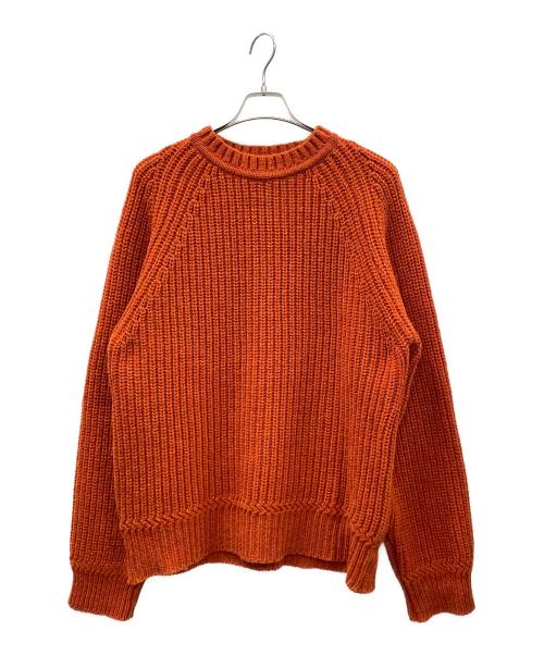 NIGEL CABOURN（ナイジェルケーボン）NIGEL CABOURN (ナイジェルケーボン) 厚手ニット オレンジ サイズ:54の古着・服飾アイテム