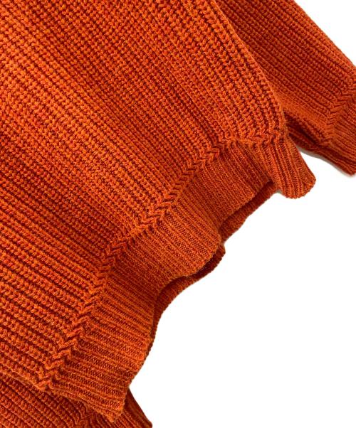 NIGEL CABOURN（ナイジェルケーボン）NIGEL CABOURN (ナイジェルケーボン) 厚手ニット オレンジ サイズ:54の古着・服飾アイテム