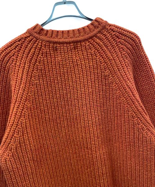 NIGEL CABOURN（ナイジェルケーボン）NIGEL CABOURN (ナイジェルケーボン) 厚手ニット オレンジ サイズ:54の古着・服飾アイテム