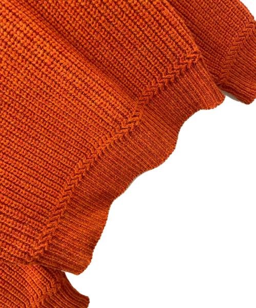 NIGEL CABOURN（ナイジェルケーボン）NIGEL CABOURN (ナイジェルケーボン) 厚手ニット オレンジ サイズ:54の古着・服飾アイテム