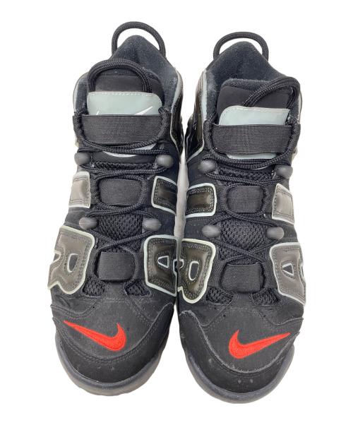 NIKE（ナイキ）NIKE (ナイキ) ハイカットスニーカー Air More Uptempo（エアモアアップテンポ） ブラック サイズ:27.5cmの古着・服飾アイテム