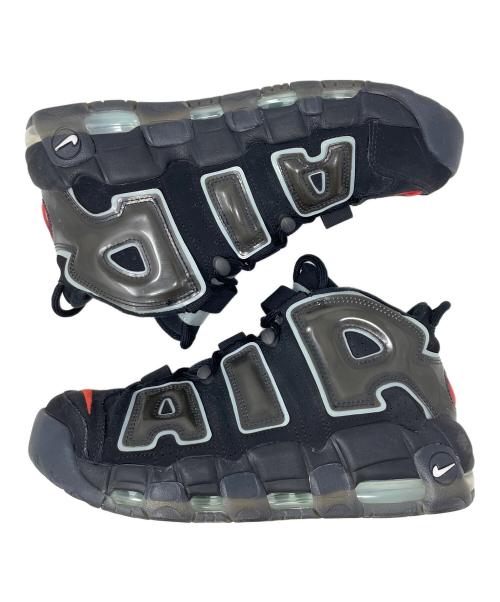 NIKE（ナイキ）NIKE (ナイキ) ハイカットスニーカー Air More Uptempo（エアモアアップテンポ） ブラック サイズ:27.5cmの古着・服飾アイテム