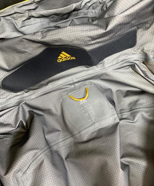 adidas（アディダス）adidas (アディダス) ナイロンジャケット TERREX イエロー サイズ:Mの古着・服飾アイテム