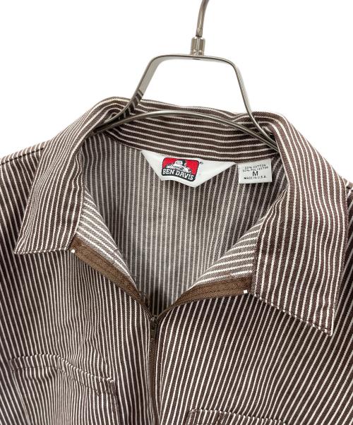 BEN DAVIS（ベンデイビス）BEN DAVIS (ベンデイビス) ワークシャツ ブラウン サイズ:Mの古着・服飾アイテム