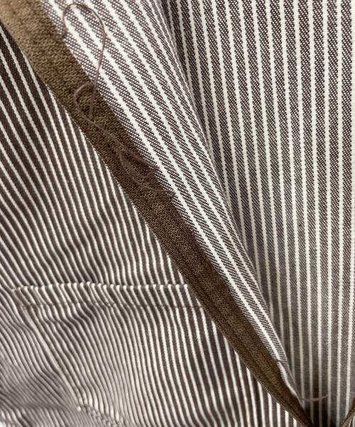 BEN DAVIS（ベンデイビス）BEN DAVIS (ベンデイビス) ワークシャツ ブラウン サイズ:Mの古着・服飾アイテム