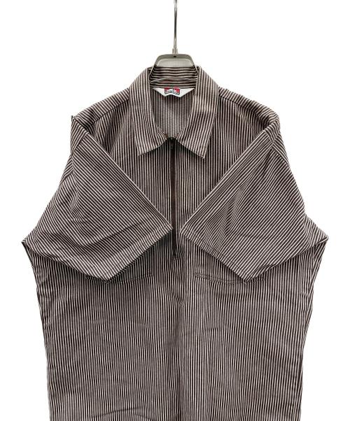 BEN DAVIS（ベンデイビス）BEN DAVIS (ベンデイビス) ワークシャツ ブラウン サイズ:Mの古着・服飾アイテム