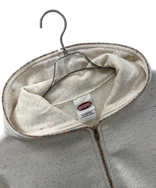 master-piece（マスターピース）master-piece (マスターピース) ジップパーカー アイボリー サイズ:MEN'S LARGEの古着・服飾アイテム