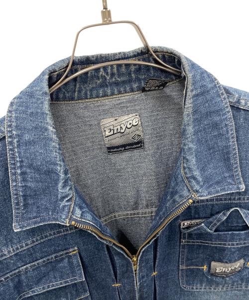 ENYCE（エニーチェ）ENYCE (エニーチェ) デニムジャケット ブルー サイズ:Lの古着・服飾アイテム