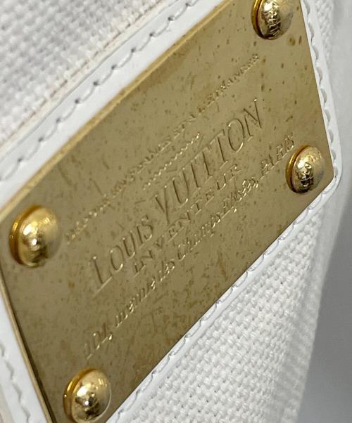 LOUIS VUITTON（ルイ ヴィトン）LOUIS VUITTON (ルイ ヴィトン) トートバッグ タイシエンヌ PM アイボリー サイズ:実寸サイズにてご確認下さい。の古着・服飾アイテム