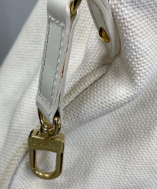 LOUIS VUITTON（ルイ ヴィトン）LOUIS VUITTON (ルイ ヴィトン) トートバッグ タイシエンヌ PM アイボリー サイズ:実寸サイズにてご確認下さい。の古着・服飾アイテム