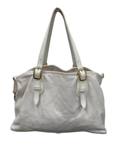 LOUIS VUITTON（ルイ ヴィトン）LOUIS VUITTON (ルイ ヴィトン) トートバッグ タイシエンヌ PM アイボリー サイズ:実寸サイズにてご確認下さい。の古着・服飾アイテム
