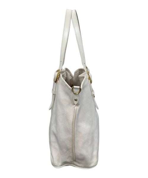 LOUIS VUITTON（ルイ ヴィトン）LOUIS VUITTON (ルイ ヴィトン) トートバッグ タイシエンヌ PM アイボリー サイズ:実寸サイズにてご確認下さい。の古着・服飾アイテム