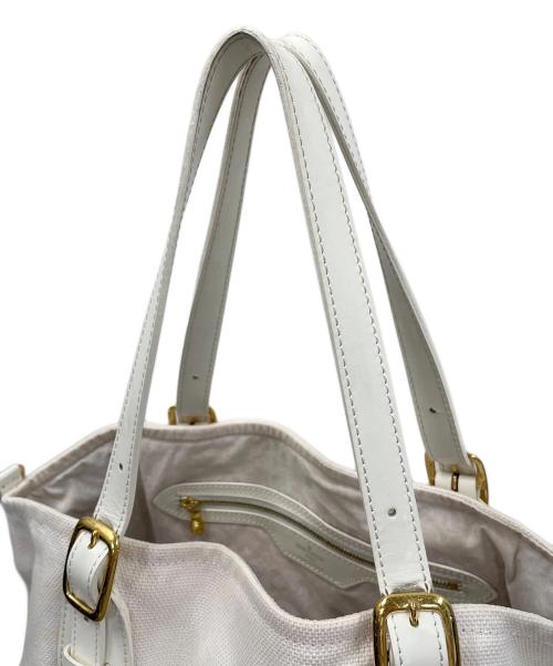LOUIS VUITTON（ルイ ヴィトン）LOUIS VUITTON (ルイ ヴィトン) トートバッグ タイシエンヌ PM アイボリー サイズ:実寸サイズにてご確認下さい。の古着・服飾アイテム