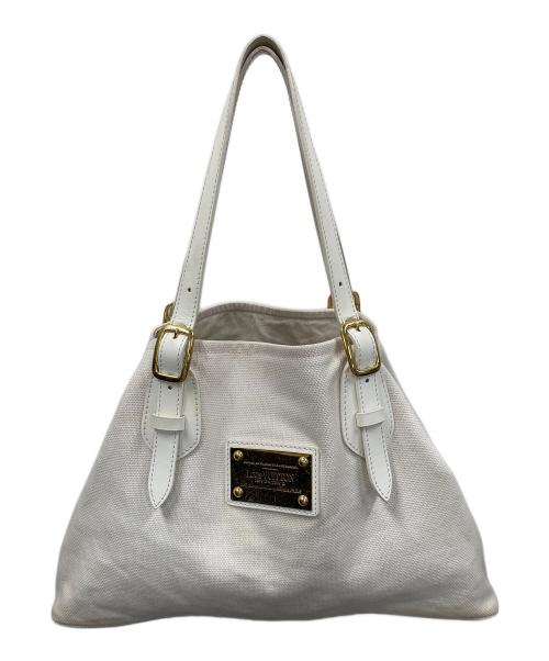 LOUIS VUITTON（ルイ ヴィトン）LOUIS VUITTON (ルイ ヴィトン) トートバッグ タイシエンヌ PM アイボリー サイズ:実寸サイズにてご確認下さい。の古着・服飾アイテム