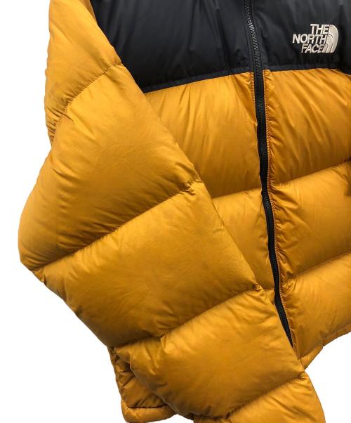 THE NORTH FACE（ザ ノース フェイス）THE NORTH FACE (ザ ノース フェイス) ダウンジャケット Retro Nuptse Jacket (レトロヌプシジャケット) オレンジ×ブラック サイズ:SPの古着・服飾アイテム