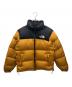 THE NORTH FACE（ザ ノース フェイス）の古着「ダウンジャケット Retro Nuptse Jacket (レトロヌプシジャケット)」｜オレンジ×ブラック