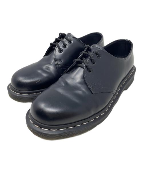 Dr.Martens（ドクターマーチン）Dr.Martens (ドクターマーチン) 3ホールシューズ ブラック サイズ:UK8の古着・服飾アイテム