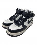 NIKEナイキ）の古着「スニーカー Air Force 1 Mid（エアフォース1 ミッド）」｜ブラック×ホワイト