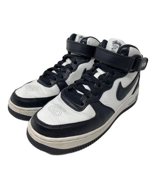 NIKE（ナイキ）NIKE (ナイキ) スニーカー Air Force 1 Mid（エアフォース1 ミッド） ブラック×ホワイト サイズ:23cmの古着・服飾アイテム