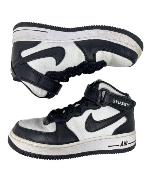 NIKE（ナイキ）NIKE (ナイキ) スニーカー Air Force 1 Mid（エアフォース1 ミッド） ブラック×ホワイト サイズ:23cmの古着・服飾アイテム