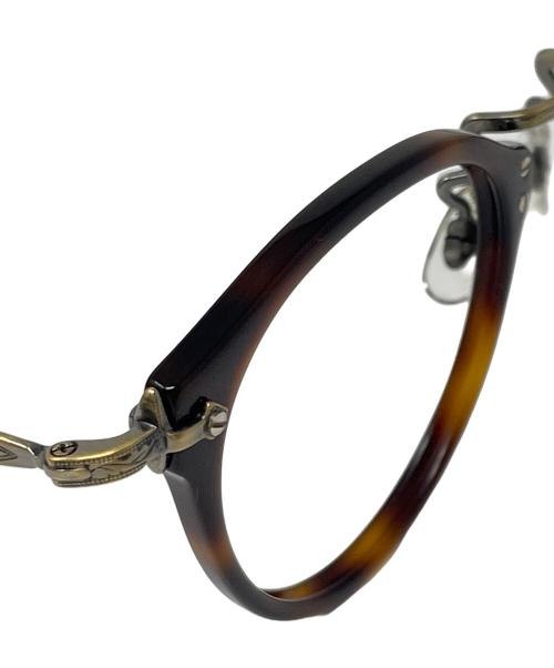 OLIVER PEOPLES（オリバーピープルズ）OLIVER PEOPLES (オリバーピープルズ) 眼鏡 ブラウン サイズ:47□24 142の古着・服飾アイテム