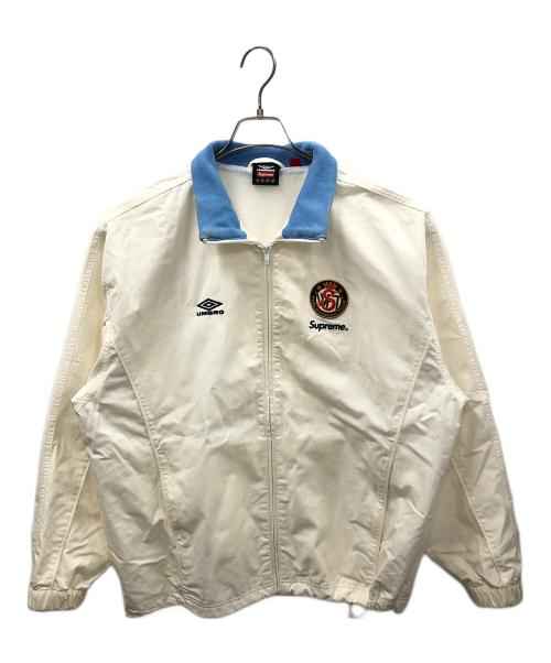 SUPREME（シュプリーム）SUPREME (シュプリーム) UMBRO (アンブロ) トラックジャケット Ripstop Track jacket ホワイト サイズ:ASIA Lの古着・服飾アイテム