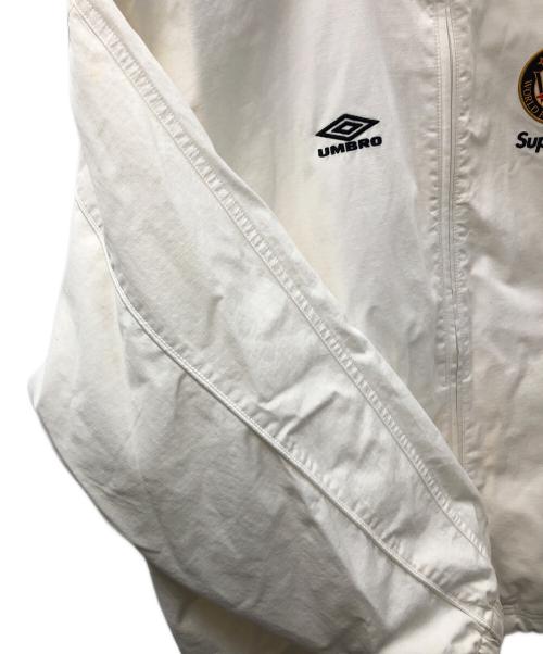 SUPREME（シュプリーム）SUPREME (シュプリーム) UMBRO (アンブロ) トラックジャケット Ripstop Track jacket ホワイト サイズ:ASIA Lの古着・服飾アイテム